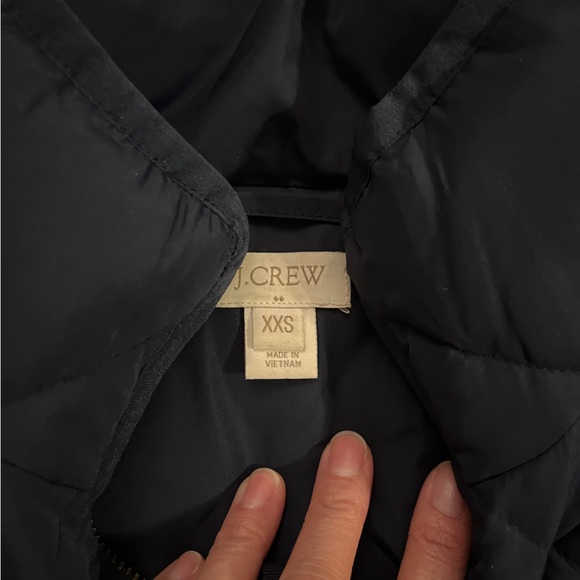 GUC J. Crew Factory Excursion Puffy Vest in Navy Size XXS - Picture 4 of 4